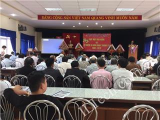 The seminar in the Spring Festival of  2018 Lunar New year and celebrates the 20th anniversary of the founding of Danang Bridge and Road Science and Technology Association