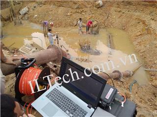 ILTech successfully supplied and transferred a pile cross-hole ultrasonic testing equipment of SolGeo (Italy) in Quang Ninh province