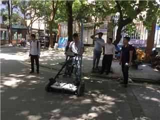 ILTech completed the pilot of underground utility mapping in HaNoi